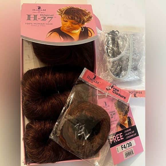 NEW Harlem 125 H-27PCS Weaving Hair - 27 Pcs Color F4/30 - Picture 3 of 7
